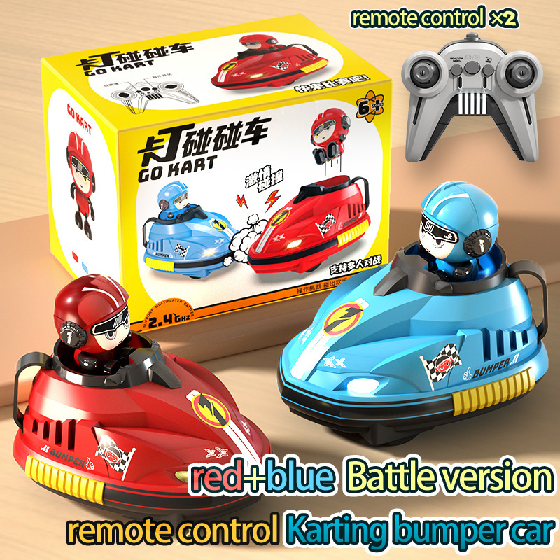Remote Control Car - 2 Player RC Bumper Car Toy