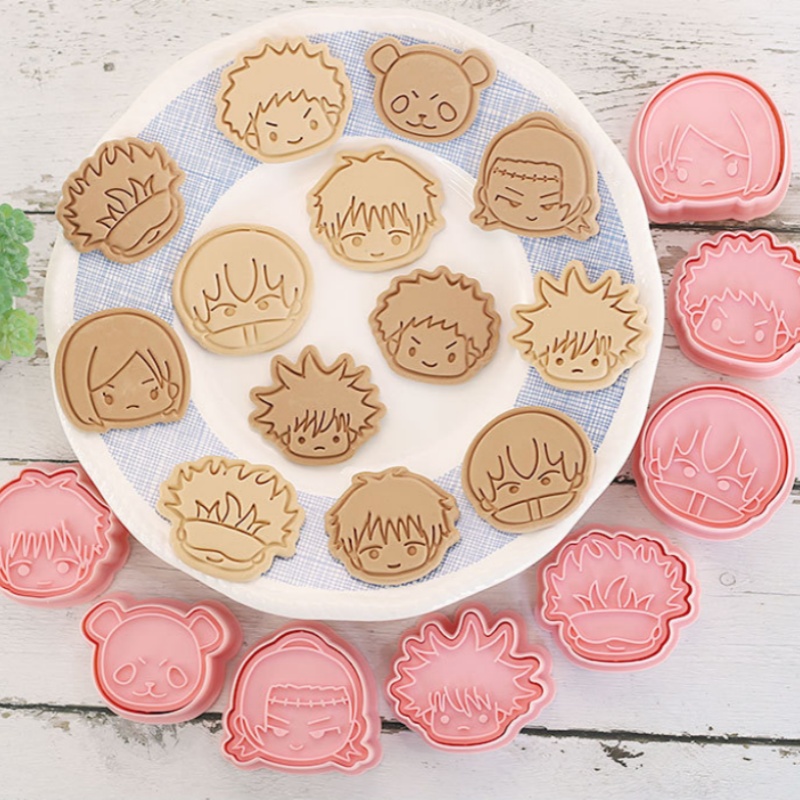 8pcs Jujutsu Kaisen Cake Cooki - Kids Toys Kitchen review and price