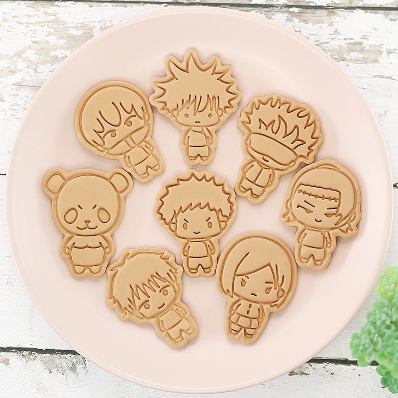 8pcs Jujutsu Kaisen Cake Cooki - Kids Toys Kitchen review and price