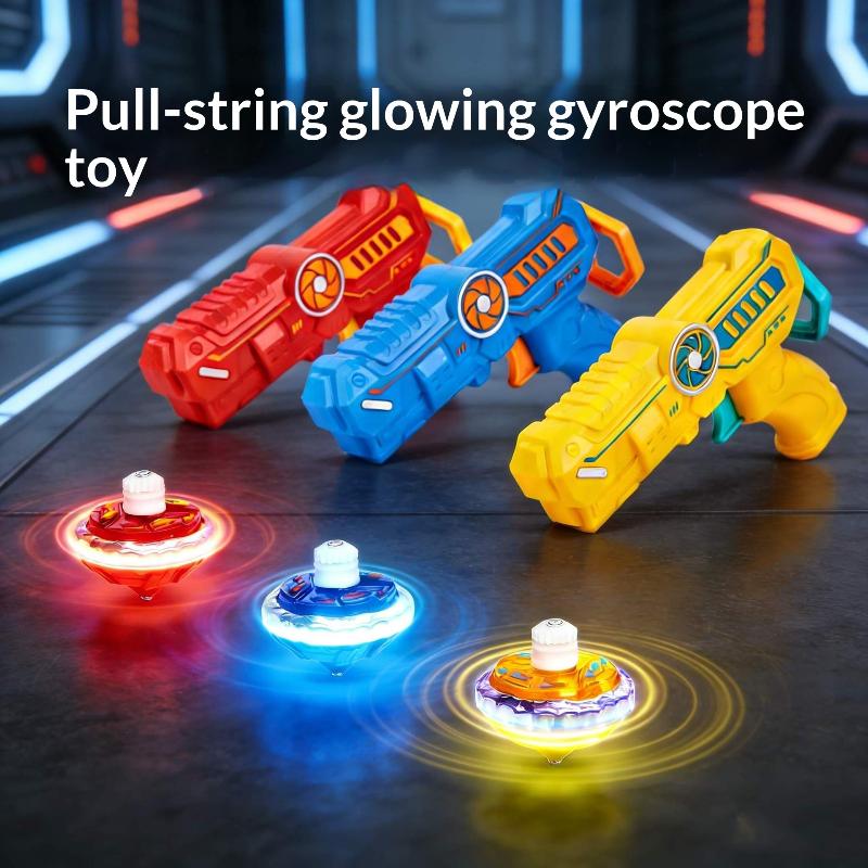 1 Set Alloy Lighting Gyro  Toy - Spin Top Gyro Toy review and price