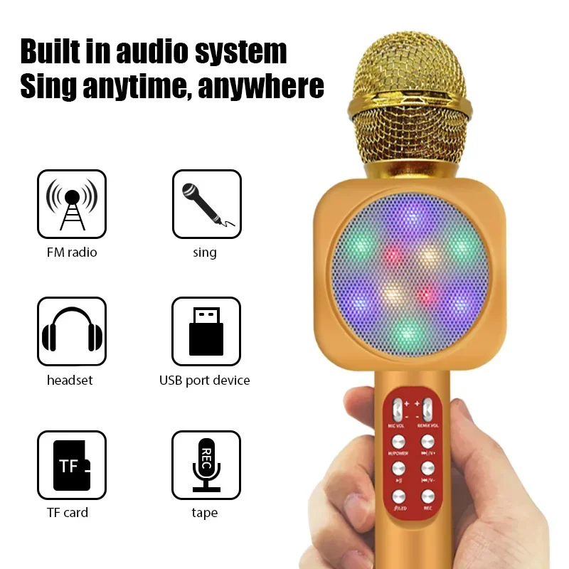 WS1816 Wireless Children Karao - Kids Microphone Karaoke review and price
