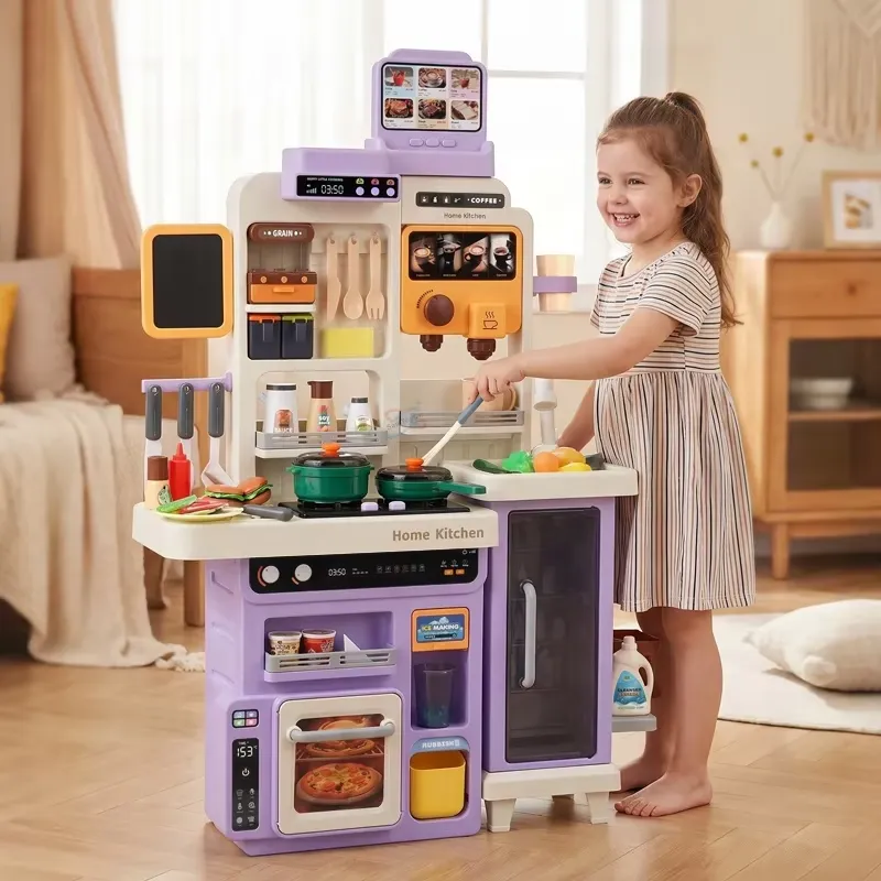 90cm Large Pretend Play Kitche - Kids Toys Kitchen review and price