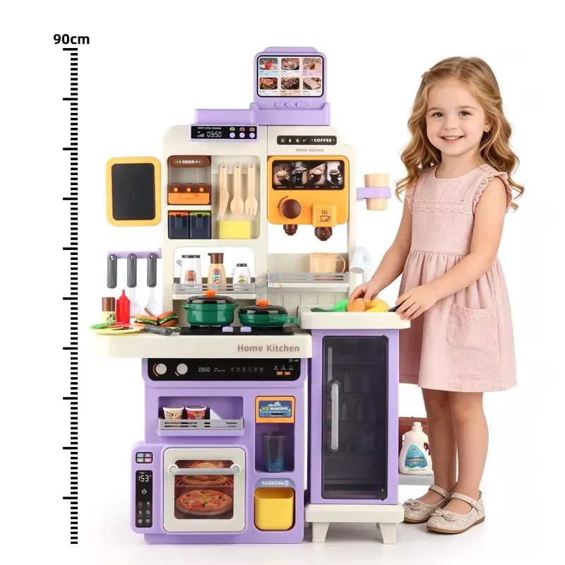 90cm Large Pretend Play Kitche - Kids Toys Kitchen review and price