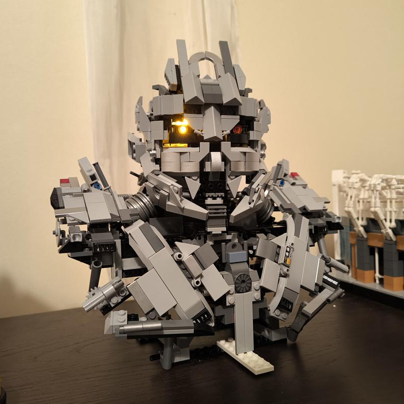 NEW 887Pcs MOC Megatron Movie  - Kids Toys Exhibition review and price