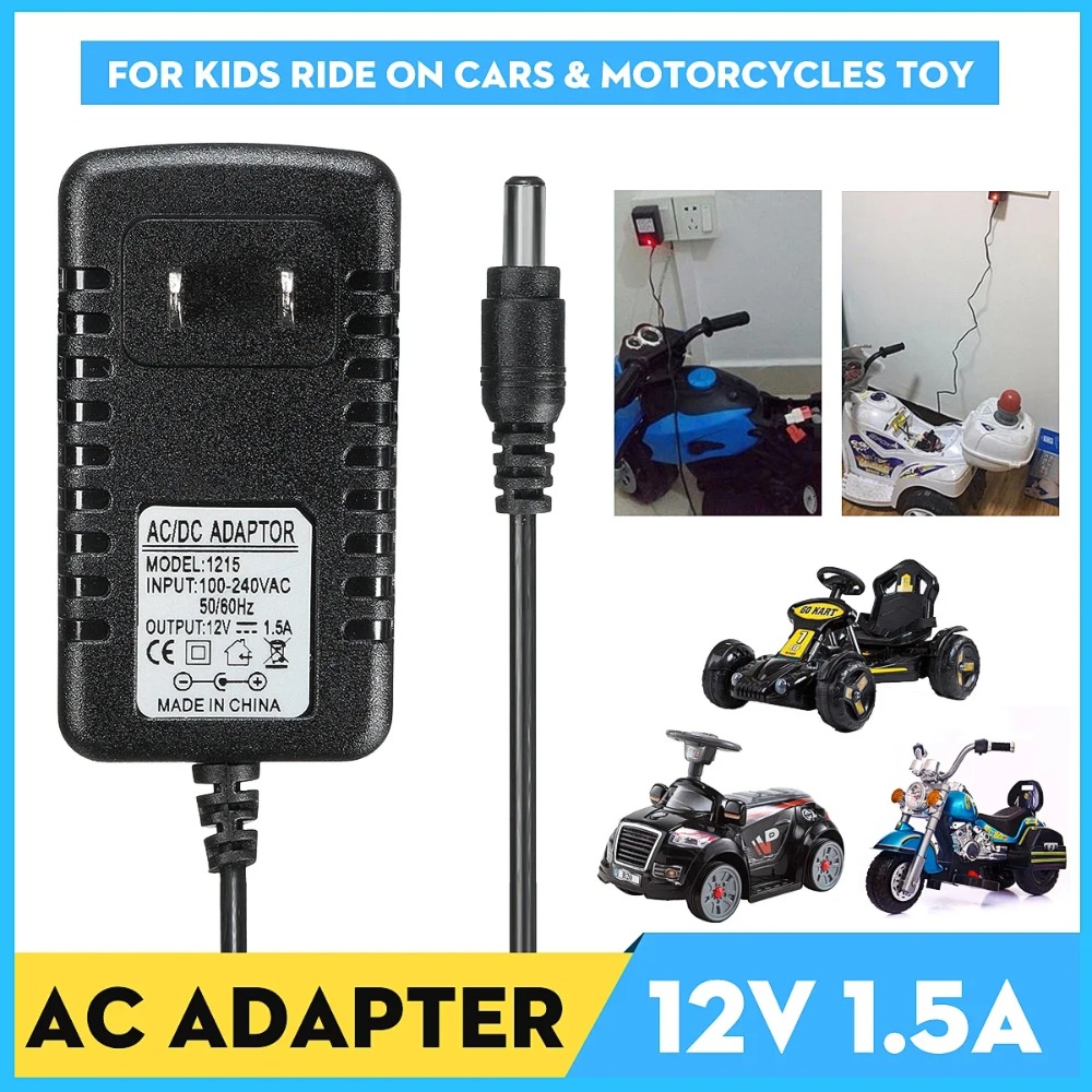 AC 100-240V to DC 12V 1A Charg - Kids Toys Quad review and price