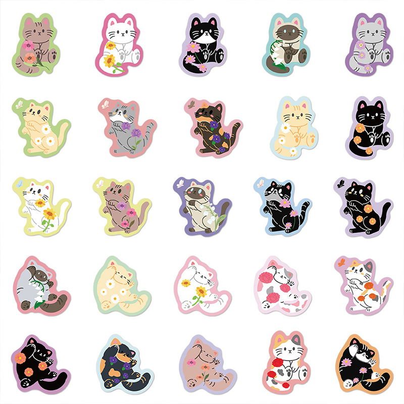 50PCS Cartoon Colorful Edge Fl - Kids Toys Cartoon Images review and price