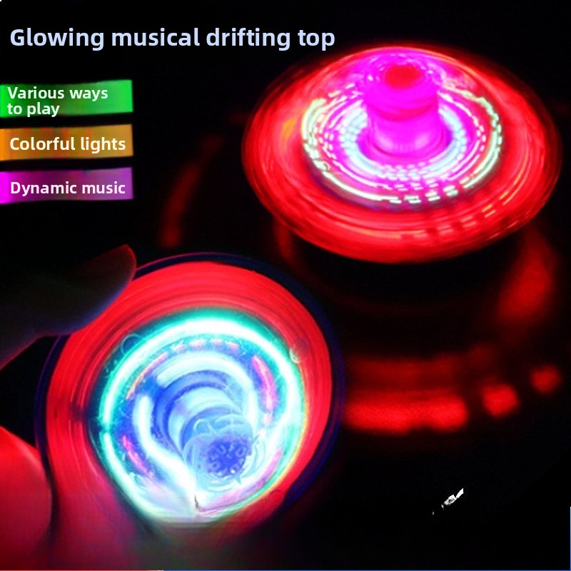 UFO Flashing Music Gyro Electr - Spin Top Gyro Toy review and price