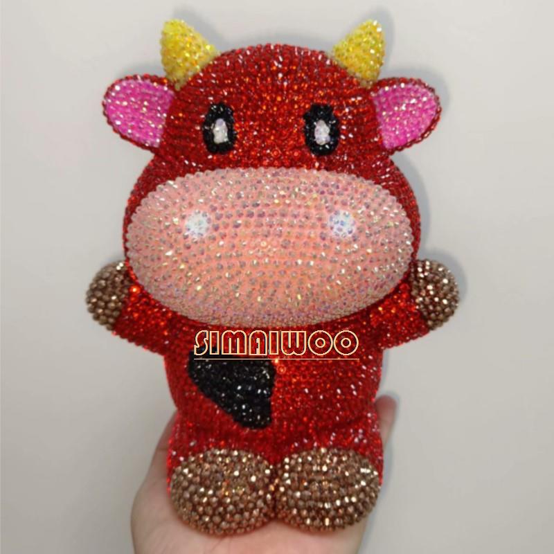 DIY Rhinestone Art Cow Doll To - Kids Toys Exhibition review and price