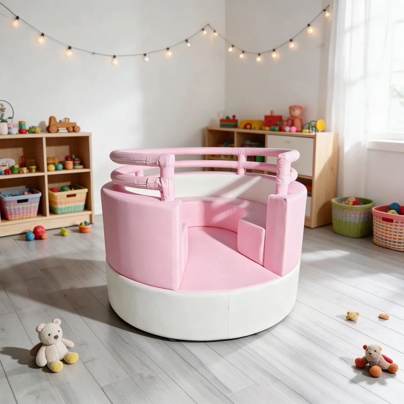 Motorized Soft Play Pink Color - Kids Toys Rental review and price