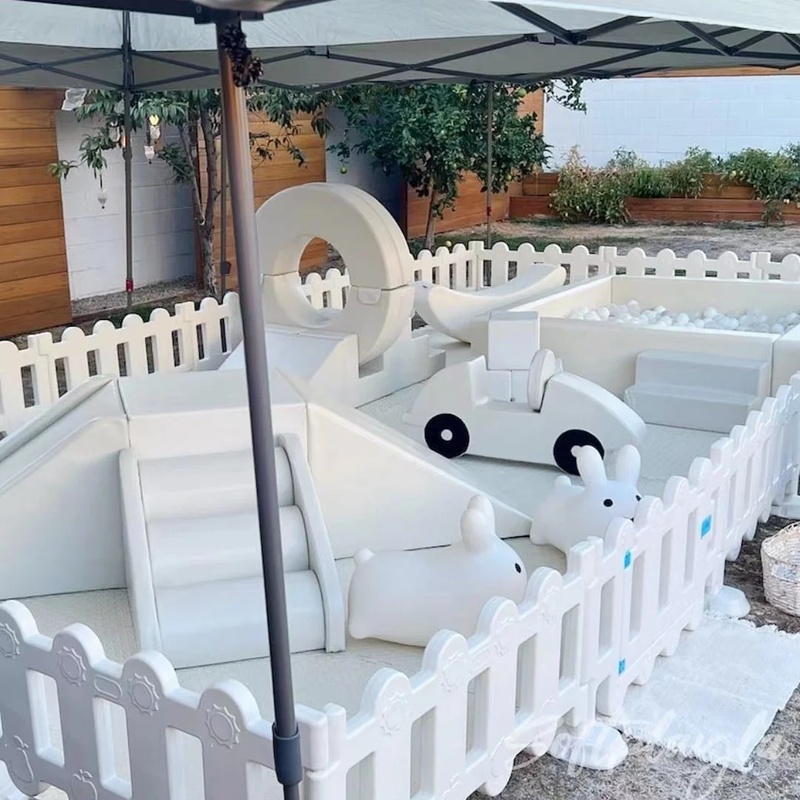 Classic White Grey Wooden Foam - Kids Toys Rental review and price