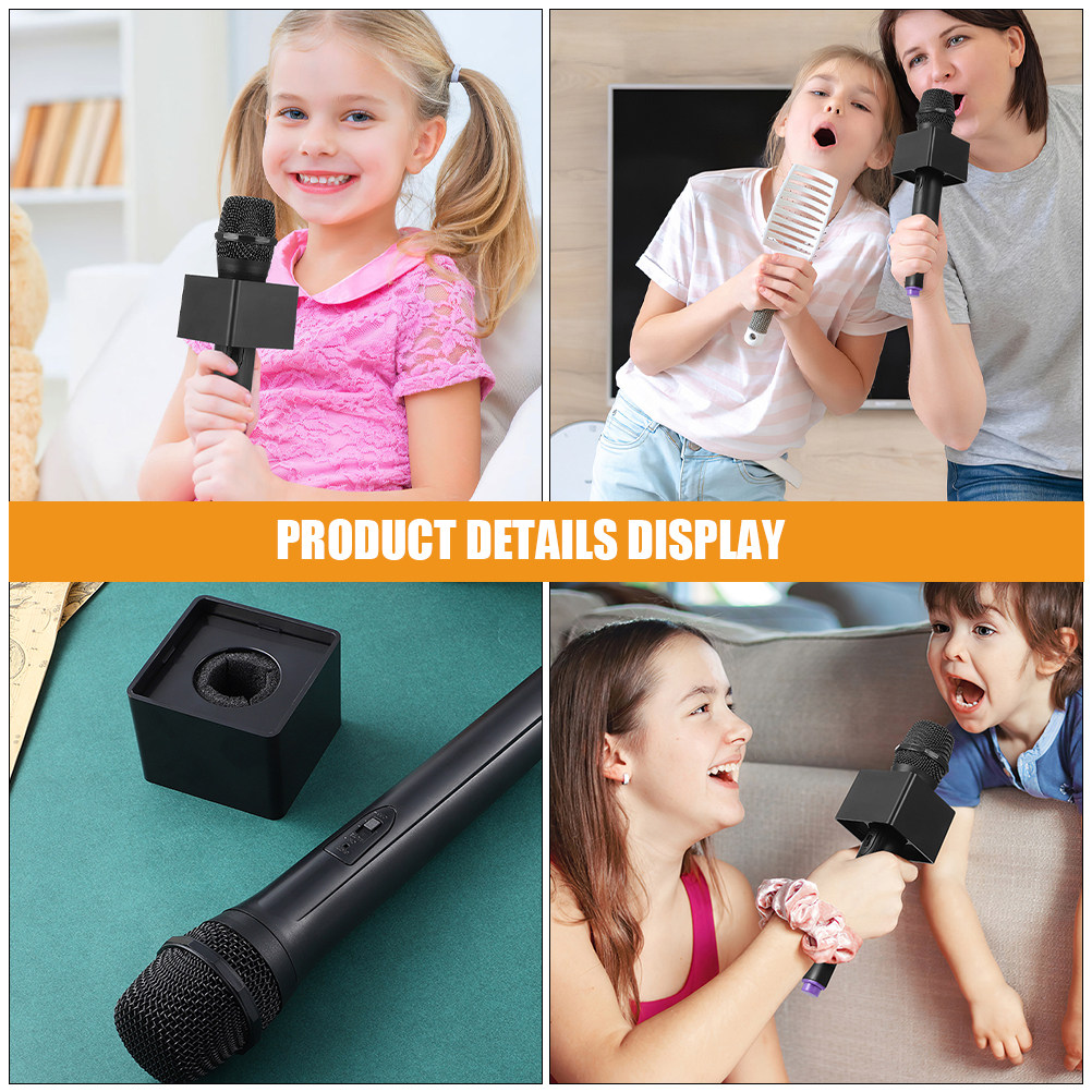 2Pcs Kids Microphone Prop Set  - Kids Microphone Karaoke review and price
