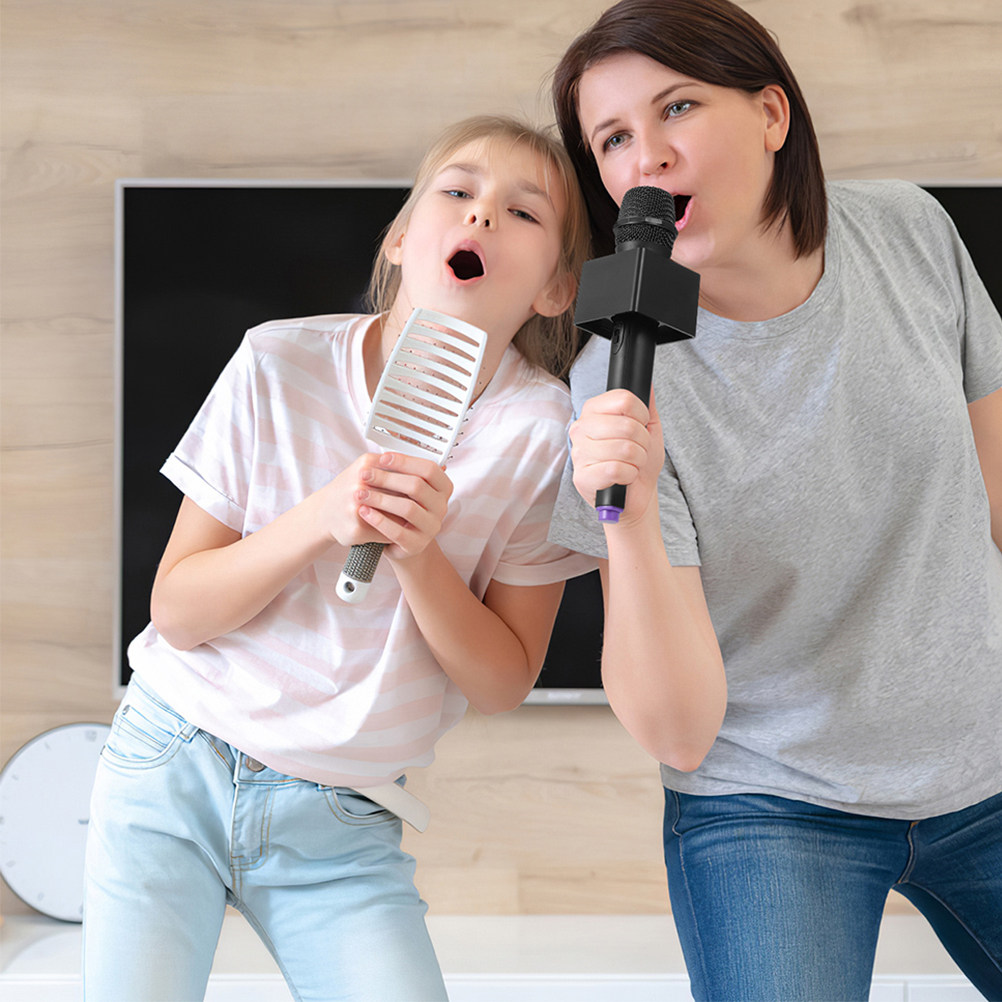 2Pcs Kids Microphone Prop Set  - Kids Microphone Karaoke review and price