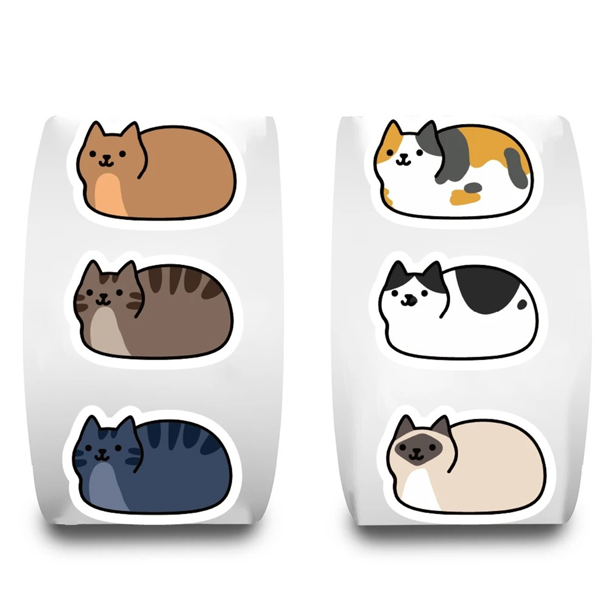 500PCS Cartoon Cat Stickers Dl - Kids Toys Names review and price