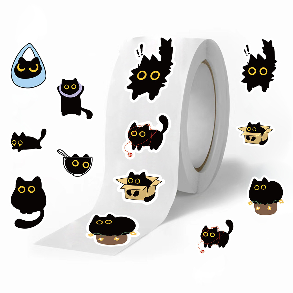 100-500Pcs Cartoon Cat Roll St - Kids Toys Names review and price