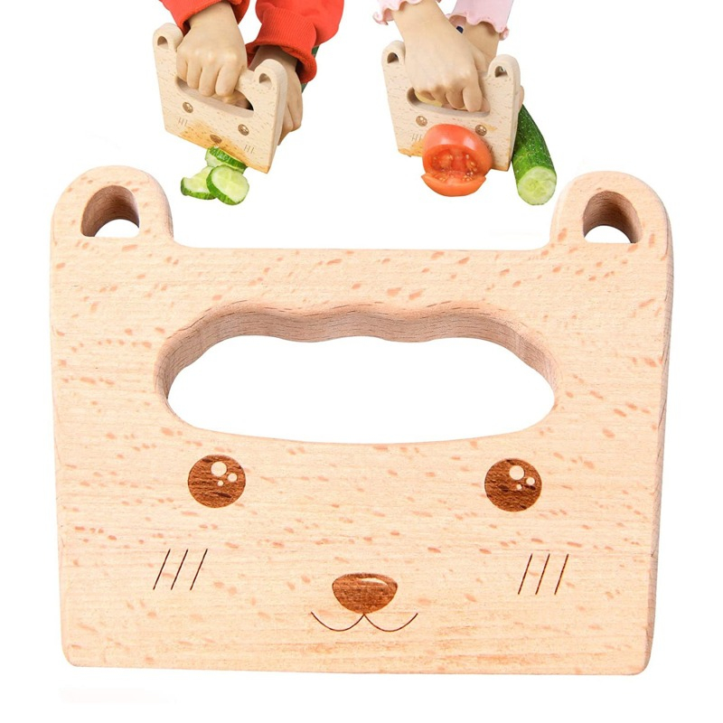 Wooden Kids Knife Cooking Toys - Kids Toys Kitchen review and price