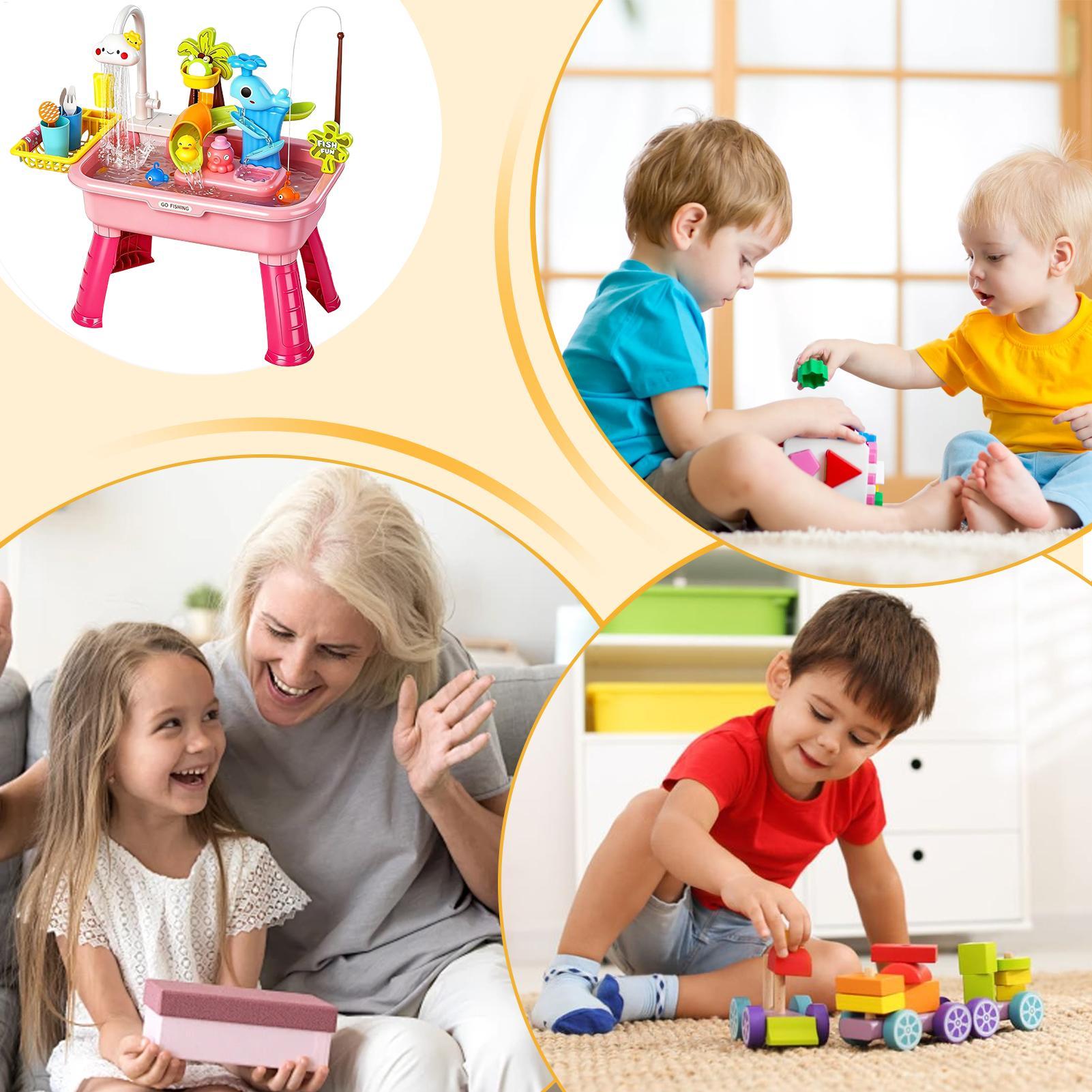 Kids Electric Play Sink with R - Kids Toys Kitchen review and price