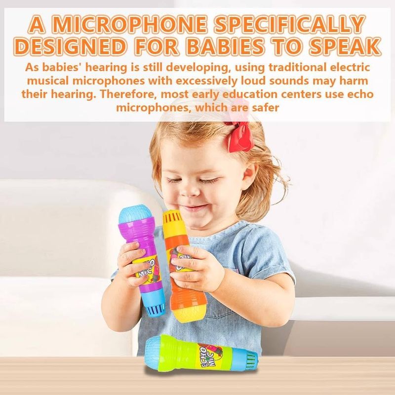 2Pcs Echo Microphone, Battery- - Kids Microphone Karaoke review and price