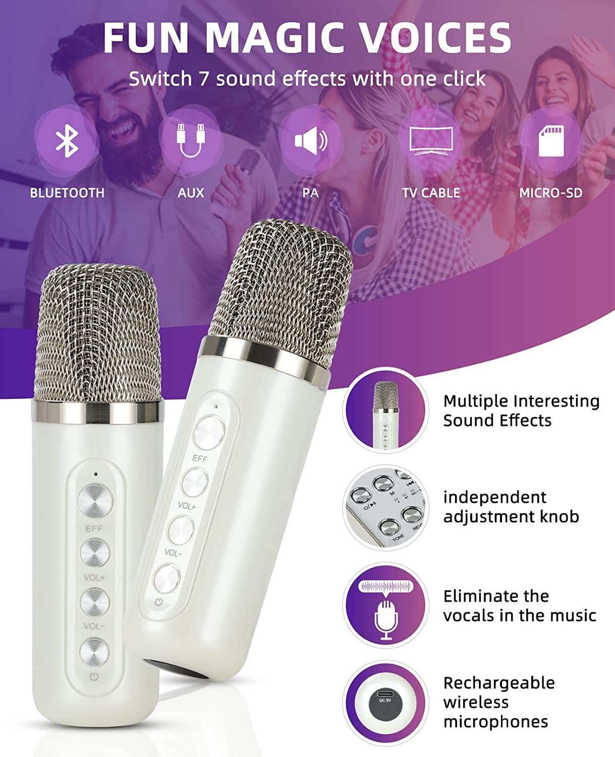 Ktv Stereo Karaoke Machine Por - Kids Microphone Karaoke review and price